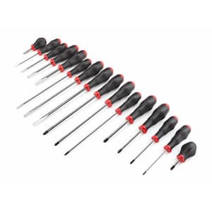 TEKTON High-Torque Chrome Blade Screwdriver Set, 16-Piece (#0-#3, 1/8-5/16 in.) | DRV43008 for $72 TEKTON High-Torque Chrome Blade Screwdriver Set, 16-Piece (#0-#3, 1/8-5/16 in.) | DRV43008 for $72