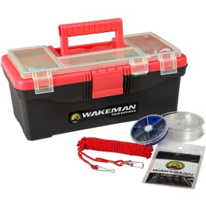 Wakeman 55-Piece Tackle Kit for $15 Wakeman 55-Piece Tackle Kit for $15