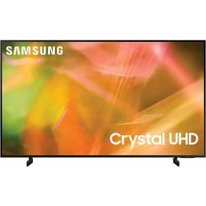 Samsung AU8000 UN43AU8000FXZA 43" 4K HDR LED UHD Smart TV (2021) for $337
