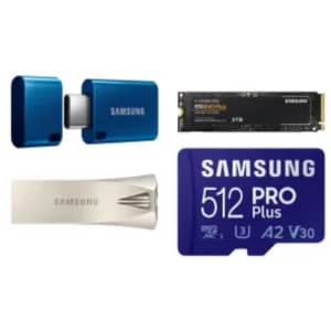 Samsung SSDs and Memory Cards at Amazon: Up to 70% off Samsung SSDs and Memory Cards at Amazon: Up to 70% off