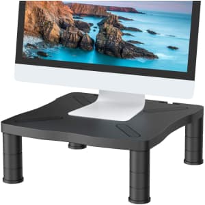 Huanuo Adjustable Monitor Stand for $8