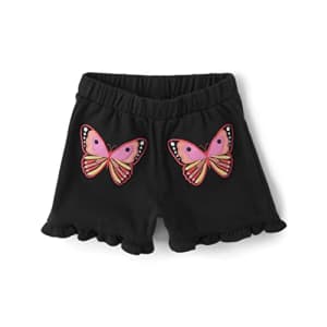 Gymboree,and Toddler Pull on Shorts,Black Butterfly,8 for $14