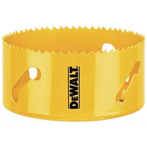 DEWALT DAH180072 4-1/2 (114MM) Hole Saw for $33 DEWALT DAH180072 4-1/2 (114MM) Hole Saw for $33