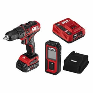 SKIL 2-Tool Combo Kit: PWRCore 12 Brushless 12V 1/2 Inch Cordless Drill Driver and 100 Foot Laser for $74