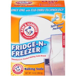 Arm & Hammer Baking Soda 14-oz. Fridge-n-Freezer Odor Absorber 12-Pack for $11 via Sub & Save