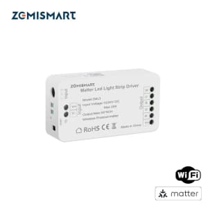 Zemismart Matter Over WiFi LED Strip Light Controller for $13