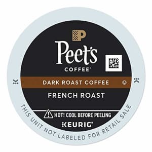 Peet's Coffee & Tea Single-Serve Coffee K-Cup Pods, French Roast, Carton Of 22 for $19