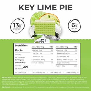 Power Crunch Whey Protein Bars, High Protein Snacks with Delicious Taste, Key Lime Pie, 1.4 Ounce for $22