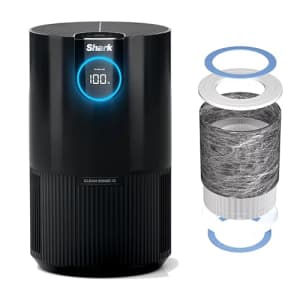 Shark HP100 Air Purifier w/NanoSeal HEPA, Cleansense IQ, Odor Lock, Cleans up to 500 Sq.ft, for $60