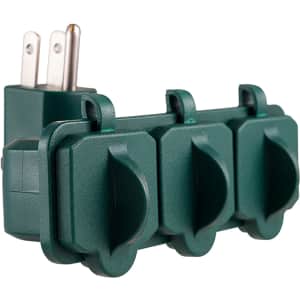 Philips Weatherproof 3-Outlet Extender for $13