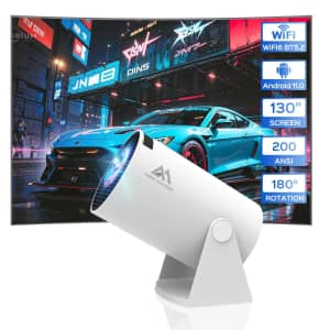 Aubor Mentech 720p Mini Projector for $44 Aubor Mentech 720p Mini Projector for $44