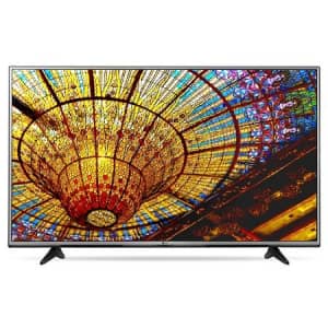 LG 55" 120Hz Smart 4K UHD LED TV for $500