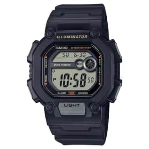 Casio Men's 46mm Digital Watch for $21