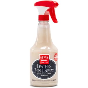 Griot's Garage 22-oz. Leather 3-In-1 Spray for $12 Griot's Garage 22-oz. Leather 3-In-1 Spray for $12