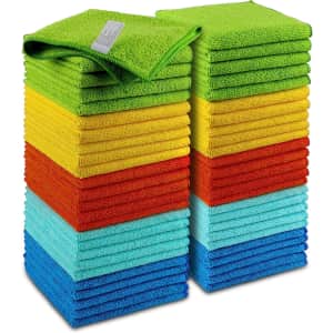 Microfiber Cleaning Cloth 50-Pack for $13