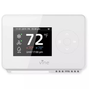 Vine WiFi 7-Day Programmable Smart Home Thermostat for $25