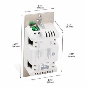 GE Enbrighten Z-Wave Plus Smart Switch with QuickFit and SimpleWire, In-Wall Toggle Commercial for $60