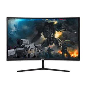 Acer EI272UR Pbmiiipx 27" 1500R Curved WQHD (2560 x 1440) VA Gaming Monitor with AMD Radeon for $227