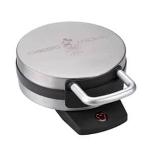 Disney DCM-1 Classic Mickey Waffle Maker, Brushed Stainless Steel,Silver,7 inch waffle for $74
