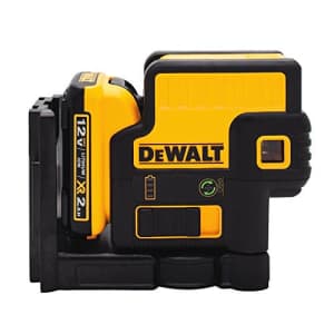 DEWALT 12V MAX Laser Level, 5 Spot Green Laser, 150-Foot Range (DW085LG) for $373 DEWALT 12V MAX Laser Level, 5 Spot Green Laser, 150-Foot Range (DW085LG) for $373