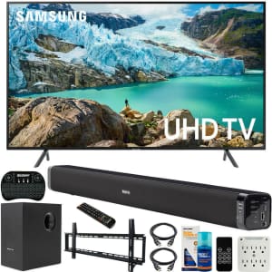 Samsung 55" 4K HDR Flat LED Ultra HD Smart Television for $570
