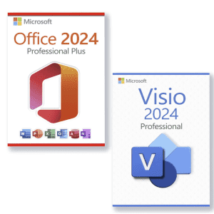 Microsoft Office Pro 2024 + Microsoft Visio Pro 2024 Bundle for $14