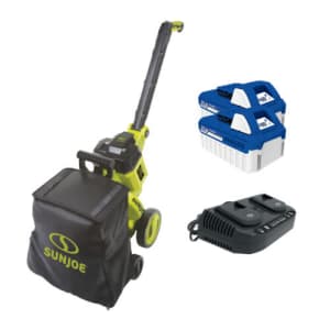 Sun Joe 48V iON+ Cordless Outdoor Garden Vacuum / Mulcher Kit for $212