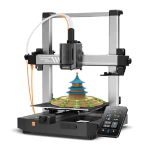 Anycubic Kobra 3 3D Printer, Max 600mm/s Print Speed Full-auto Calibration Details Even Better, for $360