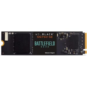 WD Black 500GB M.2 PCIe SSD w/ Battlefield 2042 for $50