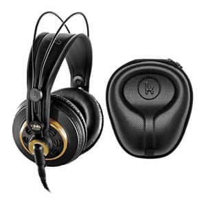 AKG K240 Studio Professional Semi-Open Over-Ear Stereo Headphones Bundle with Knox Gear Hard Shell for $80 AKG K240 Studio Professional Semi-Open Over-Ear Stereo Headphones Bundle with Knox Gear Hard Shell for $80