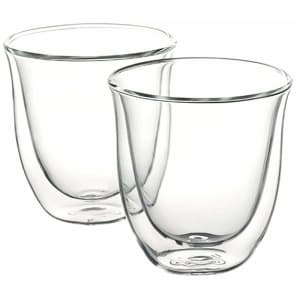 DeLonghi Double Walled 6-oz Cappuccino Glasses for $10 DeLonghi Double Walled 6-oz Cappuccino Glasses for $10