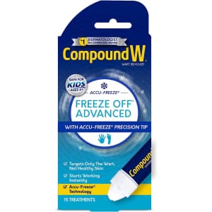 Compound W Freeze Off Advanced Wart Remover for $4.27 via Sub & Save