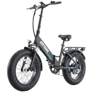 Gotrax R3 20"*4" Folding Electric Bike with 70 Miles (Pedal-assist1) by 48V Battery, 20Mph Power by for $934