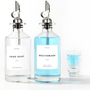 Molimoli 11.8-oz. Decanter 2-Pack w/ Reusable Cups for $16