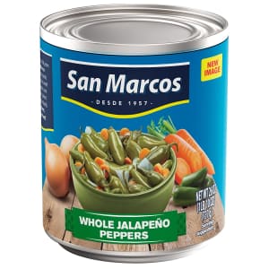 San Marcos Whole Jalapeno Peppers 26-oz. Can for $1.50 via Sub & Save