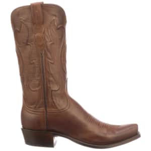 Lucchese Men's Cole Calfskin Leather Boots for $200 in cart