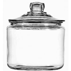 Anchor Hocking 3-Quart Heritage Hill Glass Jar for $8 Anchor Hocking 3-Quart Heritage Hill Glass Jar for $8