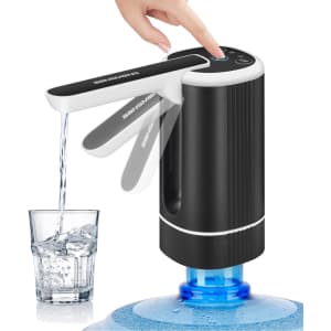 Battery Operated 5-Gallon Water Jug Dispenser for $8 Battery Operated 5-Gallon Water Jug Dispenser for $8