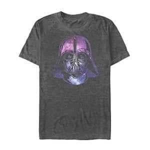 Star Wars Men's T-Shirt, black Heather, Medium for $12