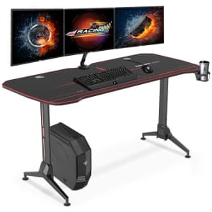 FlexiSpot 63" Gaming Desk with Mouse Pad for $120 FlexiSpot 63" Gaming Desk with Mouse Pad for $120