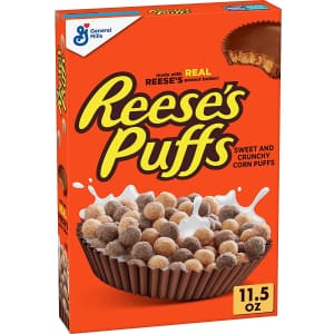 Reese's Puffs 11.5-oz. Cereal for $2.37 via Sub & Save