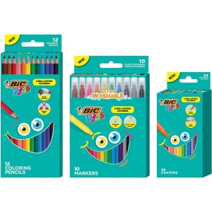 Bic Kids Coloring Combo Pack for $12