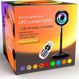 Rxment LED Sunset Lamp for $9 Rxment LED Sunset Lamp for $9