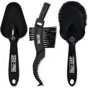 Muc-Off 3-Piece Bike Cleaning Brush Set for $21
