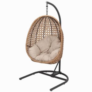Better Homes and Gardens Lantis Hanging Egg Chair w/ Stand for $214