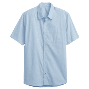 Gap Factory Men's Slim Fit Stretch Poplin Shirt for $15 in cart