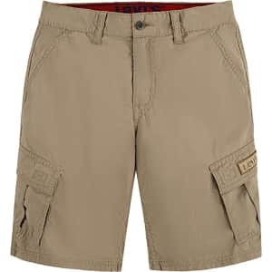 Levi's Boys' Cargo Shorts for $9