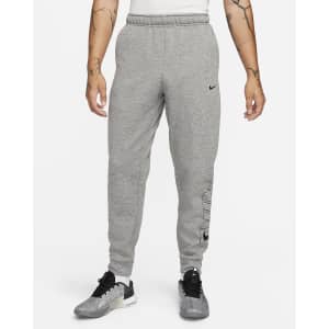 Nike Men's Therma-FIT Tapered Fitness Pants for $29