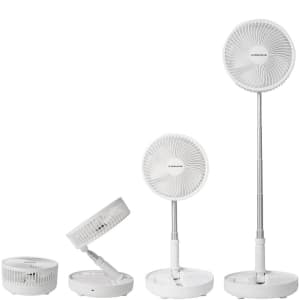 Primevolve 8.7" Battery Operated Portable Standing Fan for $43
