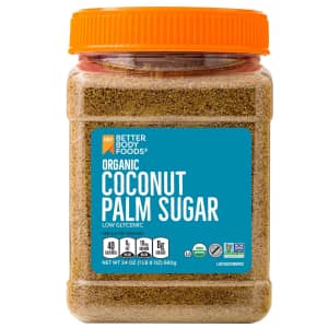 BetterBody Foods Organic Coconut Palm Sugar for $5.58 via Sub & Save